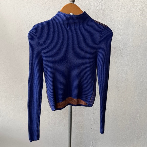 BDG Knit Novelty Crop Sweater Womens XS - Picture 3 of 3